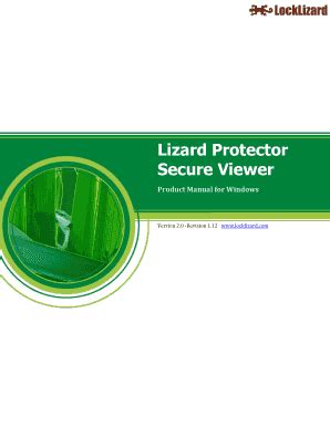 Fillable Online typable lizard form Fax Email Print - pdfFiller