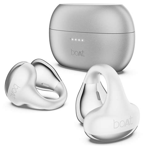boAt Airdopes Loop OWS Earbuds w/Clip-On Fit, Air Conduction Tech ...