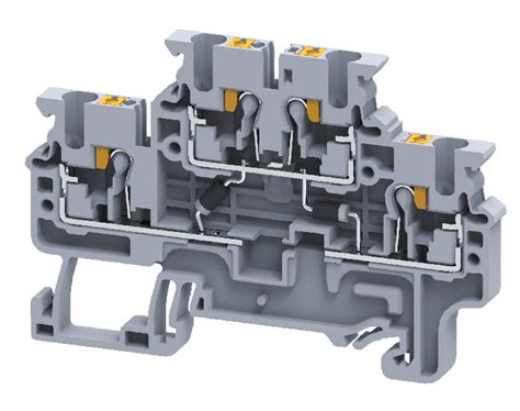 connectwell 2.5 sq.mm Terminal Blocks in Push in with diode circuit ...