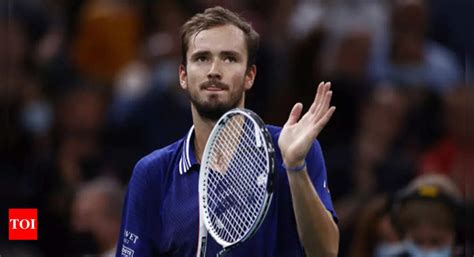 Medvedev sets up rematch with Djokovic in Paris Masters final | Tennis ...