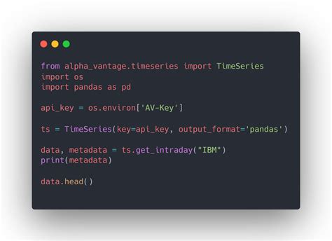 Image result for Alpha Vantage Tutorial