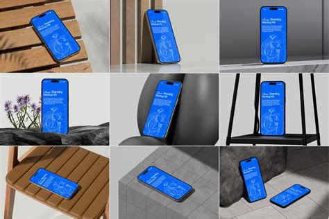 iPhone Mockup Bundle (Basic Branding Mockup Kit) | Premium & Free PSD ...