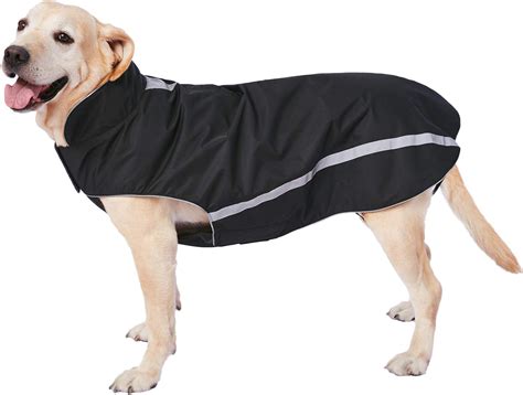 Waterproof Dogs Coat Warm Jackets, Reflective Dog Coat With Harness ...