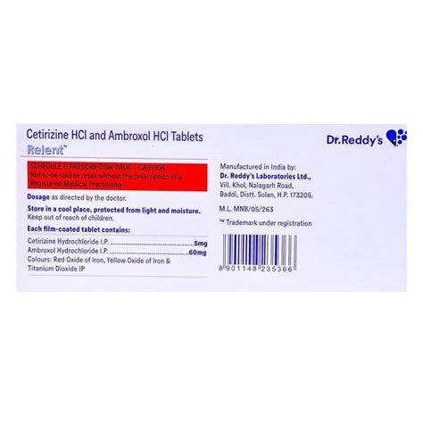 Buy Relent Tablet online | Uses, Side Effects, Price and substitutes ...