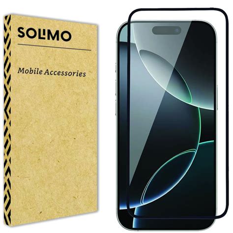 Amazon Brand - Solimo Edge-to-Edge Tempered Glass Screen Protector for ...