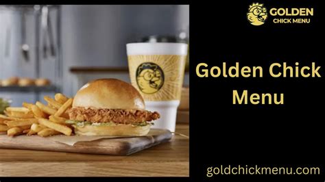 Golden Chick Menu Golden Tenders With prices Updated 2026