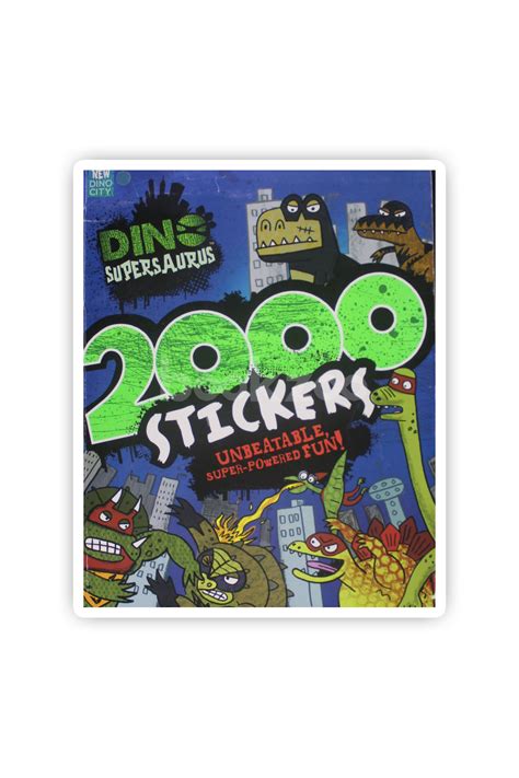 Buy Dino Supersaurus : 2000 Stickers by Parragon at Online bookstore ...
