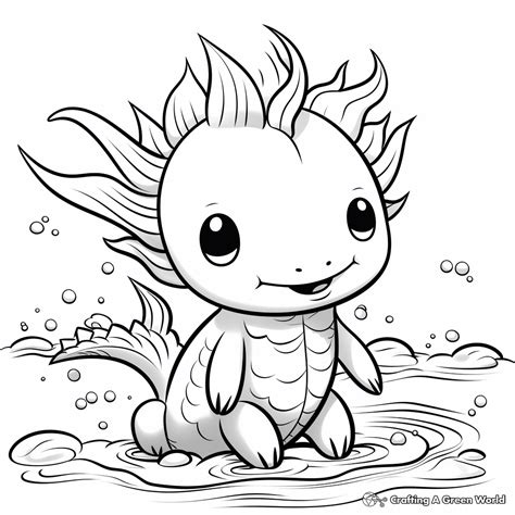 Axolotl Printable Coloring Pages - prntbl.concejomunicipaldechinu.gov.co