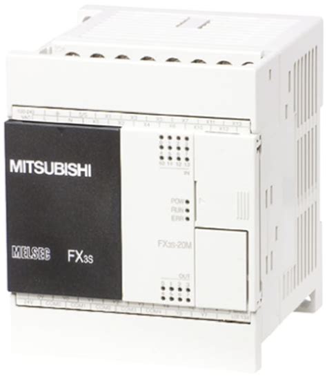 FX3S-20MT-ESS Mitsubishi Electric | Mitsubishi FX3S Series PLC CPU for ...