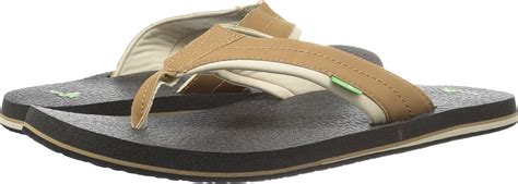 Buy Sanuk Men's Beer Cozy 2 Flip-Flop, tan/Tobacco, 17 M US at Amazon.in