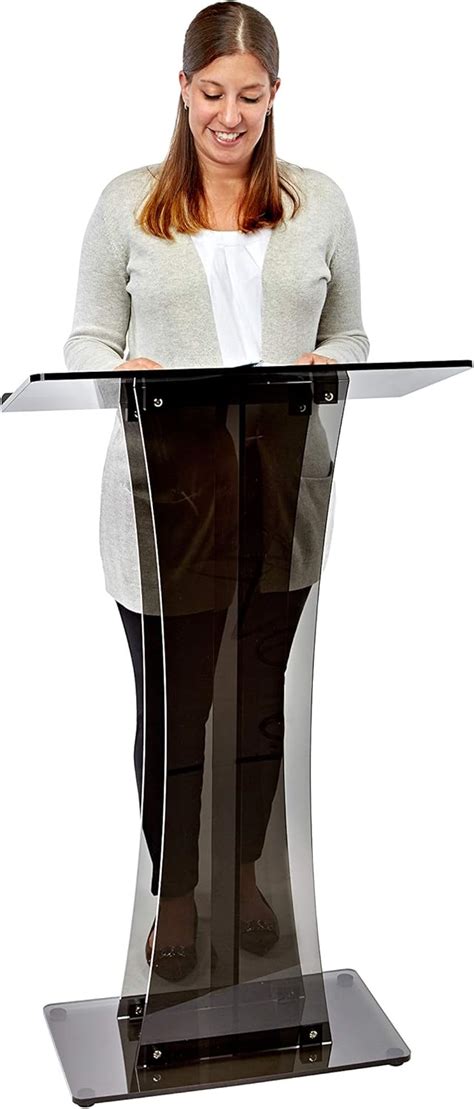 Adir Clear Podium Stand - Acrylic Pulpits for India | Ubuy