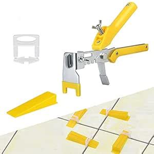 Tile Leveling System 1/16 inch 300pcs Tile Spacer Clips, Tile Kits ...