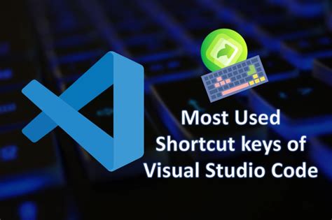 Image result for Lists of Key Shortcut in Visual Studio Code