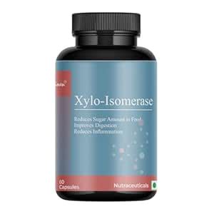 Biovencer Xylo-Isomerase 60 Veg Capsules – Digestive Enzyme Support for ...