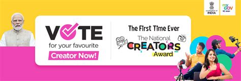 National Creators Award 2024 | MyGov.in