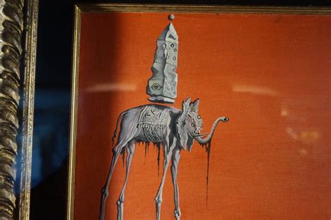 Les éléphants (1948) de Salvador Dali - Le blog de Jean François Duchamp