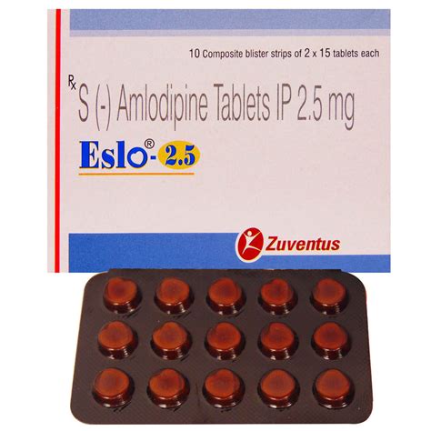 Eslo 2.5 Tablet | Uses, Side Effects, Price | Apollo Pharmacy