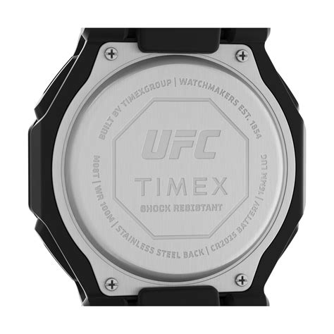 Timex UFC Octagonal 45mm Black Dial Ana-Digital Men Watch - TW2V55200X ...