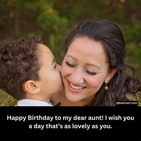 Happy Birthday Wishes For Aunt Or Aunty - Kekmart