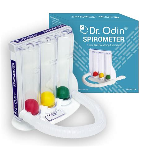 Dr. Odin OLE101 Colorful 3 balls Spirometer for Breathing Exercise and ...