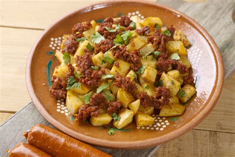 Potatoes with Chorizo and Beans | Natura's