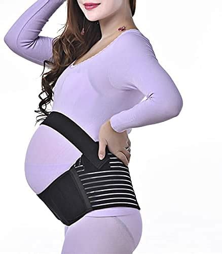 Frixen Maternity Belly Band for Pregnant Women, Adjustable Maternity ...