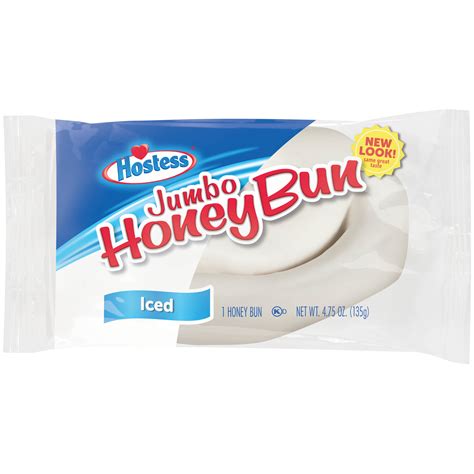 Great Value Big Iced Honey Buns, 22 oz, 8 Count - Walmart.com