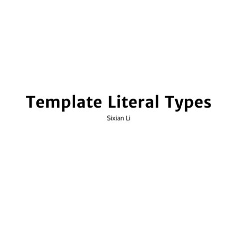 Image result for Template Literal Syntax