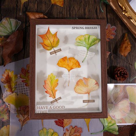 Leaf completed poem series sticker