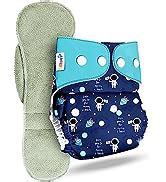 Buy Liltoes Aio Baby Cloth Diapers 0 To 3 Years | Side Leakage Proof ...