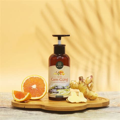 Orange Ginger Castile Liquid Soap - Mộc Hương - Mỹ phẩm xanh bản địa | CHUS