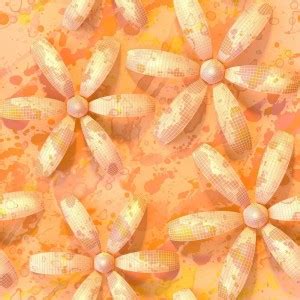 Decorative Production Floral & Botanical Orange Wallpaper Price in ...