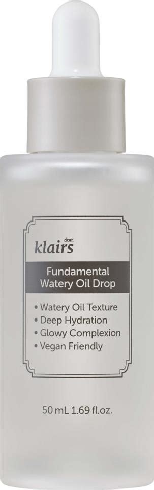 Klairs Fundamental Watery Oil Drop 50 ml | lyko.com