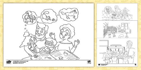 Asha's First Pet Colouring Pages