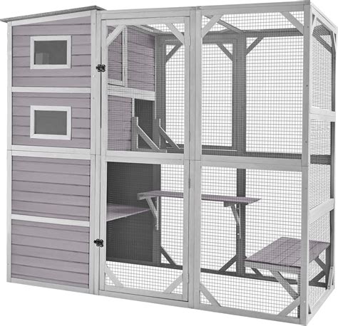 Aivituvin Large Cat Catio 4 Tiers Cat Enclosures India | Ubuy