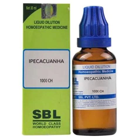 Buy SBL Ipecacuanha 1000 CH Dilution, 30 ml | 19 Minutes Delivery ...