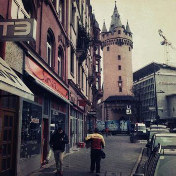 The Eschenheimer Turm: An early 15th-Century tower in the middle of ...