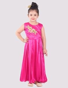 Ziva Fashion Girls Maxi/Full Length Party Dress Price in India - Buy ...