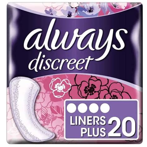 Always Discreet and Pads Liners 的图像结果