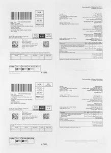 GORISHI Easyship Matt Sticky Labels (A4 Size Sheet with 4 Pre-Cut ...