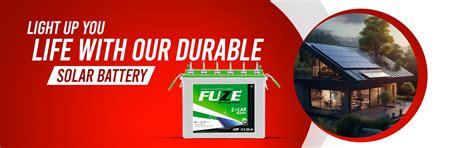 Fuze | Top Solar Battery Manufacturer in Kerala