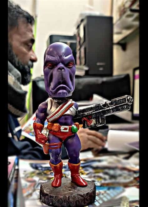 Raj Comics By Sanjay Gupta Doga Hand Painted Bobble Head Limited ...