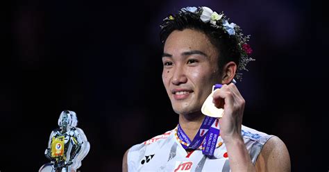 Kento Momota becomes first Japanese man to win the Badminton World ...