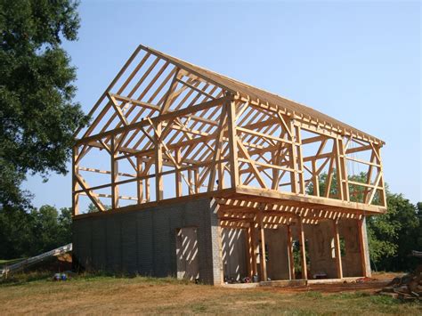 Post and Beam Construction Details — Groffdale Barns