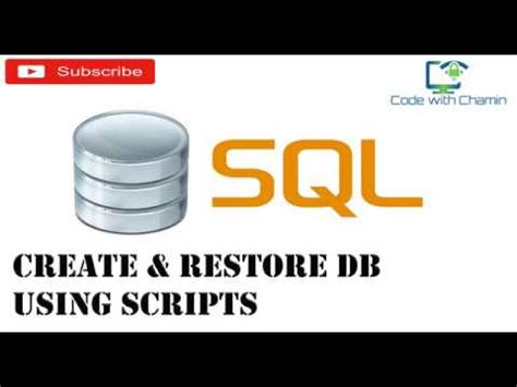 Image result for SQL Restore Database Script