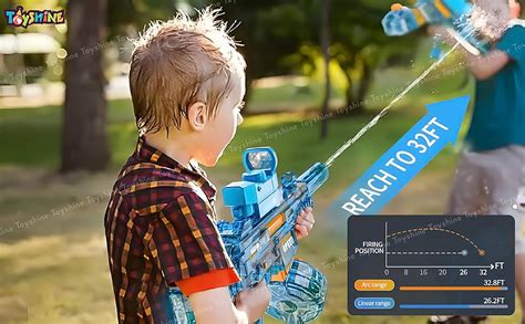 Buy Toyshine Transparent UMP45 Submachine Design Electric Automatic ...