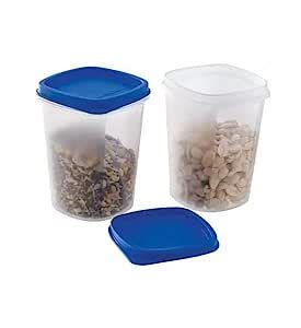 Buy faas Plastic Grocery Container Set 2 PS (500ml) Online at Low ...