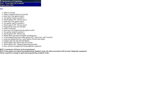 Program New Ford Key 的图像结果