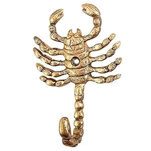 Indian-Shelf Handmade Aluminum Scorpion Wall Hooks Hangers Holders (11. ...