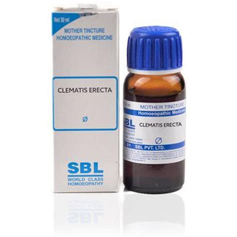 Buy SBL Clematis Erecta Mother Tincture Q 25% OFF | Medhomeo.com